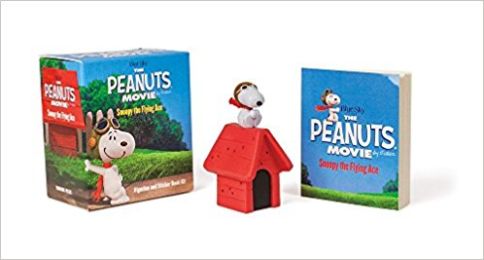Peanuts Movie: Snoopy the Flying Ace: Figurine and Sticker Book Kit (book+toy)