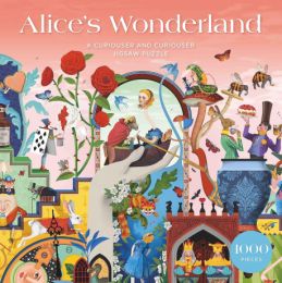 Alice's Wonderland 1000 Piece Puzzle: A Curiouser and Curiouser Jigsaw Puzzle