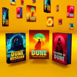 Frank Herbert\'s Dune Saga 3-Book Deluxe Hardcover Boxed Set