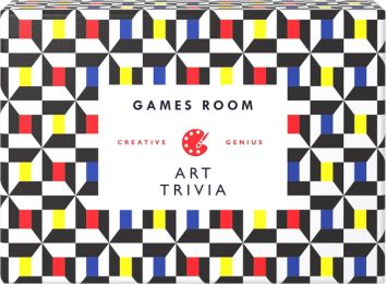 Art Trivia Board Game: 140 Questions, Ages 9+