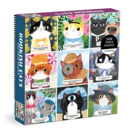 Bookish Cats 500 Piece Family Puzzle